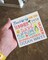 Country Summer Wooden Block Sign - Summer Days Decor for Desk, Wall, or Shelf - Rustic Home Sign